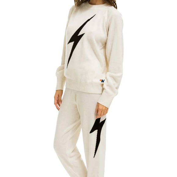 Aviator Nation Bolt Cashmere SET - Picture 2 of 15